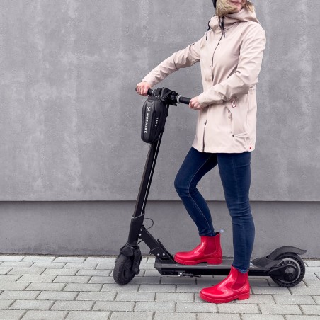 Vandeniui atsparus paspirtuko rankenos krepšys, 2L juodas