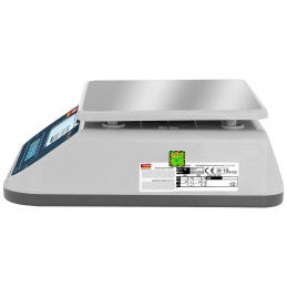 Komercinės svarstyklės 6 kg / 2 g LCD M LEGALIZAVIMAS