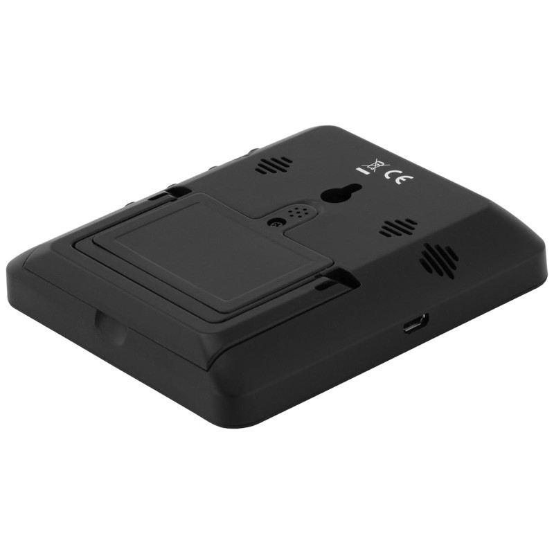 Temperatūros registratoriaus termometro diapazonas -200 iki 250C Micro USB LCD IP54