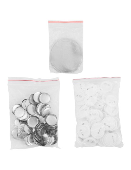 Mygtukų smeigtukų rinkinys 100 vnt. 58 mm juodos spalvos Mygtukų smeigtukų rinkinys 100 vnt. 58 mm juodos spalvos