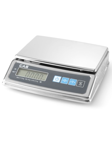 Komercinės virtuvės svarstyklės su legalizavimu iki 5 kg 1/2 g CAS - Hendi 580288