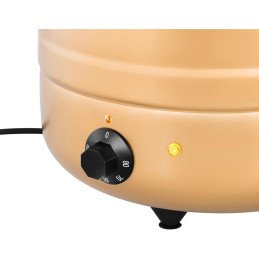 Virdulys elektrinis nerūdijančio plieno cool-touch termosas sriubai 400 W 10 l 35-80C aukso