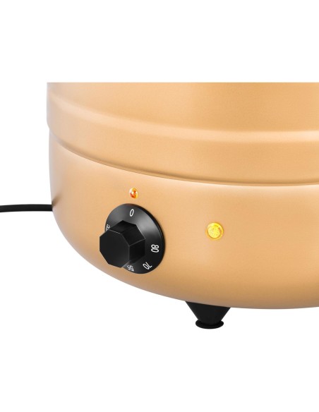 Virdulys elektrinis nerūdijančio plieno cool-touch termosas sriubai 400 W 10 l 35-80C aukso Virdulys elektrinis nerūdijančio plieno cool-touch termosas sriubai 400 W 10 l 35-80C aukso