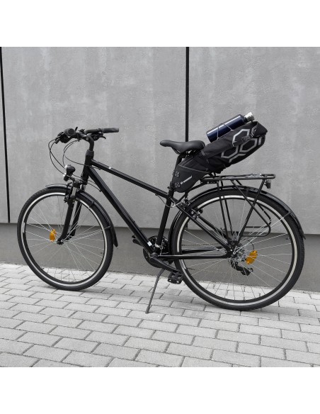 Talpi dviračio sėdmaišis sėdmaišis didelis 12 l juodas