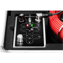Endoskopinė diagnostinė apžiūros kamera dėkle 12 LED TFT 7'' SD 20 m