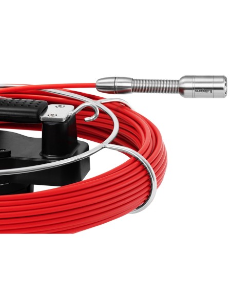 Endoskopinė diagnostinė apžiūros kamera dėkle 12 LED TFT 7'' SD 20 m Endoskopinė diagnostinė apžiūros kamera dėkle 12 LED TFT 7'' SD 20 m