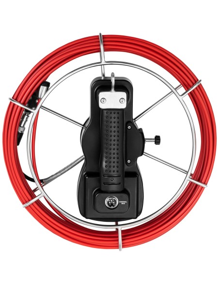 Endoskopinė diagnostinė apžiūros kamera dėkle 12 LED TFT 7'' SD 20 m Endoskopinė diagnostinė apžiūros kamera dėkle 12 LED TFT 7'' SD 20 m