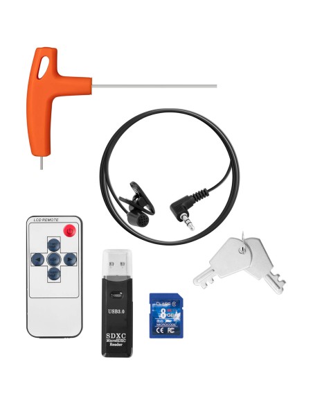 Endoskopinė diagnostinė apžiūros kamera dėkle 12 LED TFT 7'' SD 20 m Endoskopinė diagnostinė apžiūros kamera dėkle 12 LED TFT 7'' SD 20 m