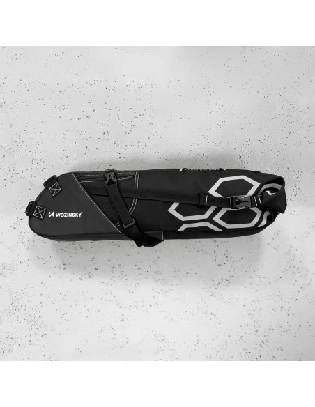 Talpi dviračio sėdmaišis sėdmaišis didelis 12 l juodas