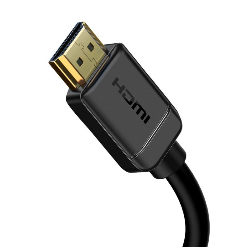 Kabelis HDMI 2.0 4K 60 Hz 3D HDR 18 Gbps 2 m juodas