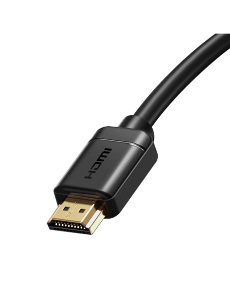 Kabelis HDMI 2.0 4K 60 Hz 3D HDR 18 Gbps 2 m juodas