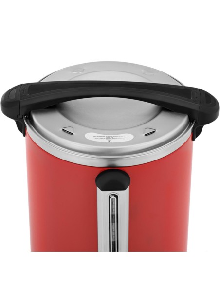 Warnik vandens šildytuvas su dvigubomis sienelėmis ir kanalizacija 13,5 L 2500 W raudona Warnik vandens šildytuvas su dvigubomis sienelėmis ir kanalizacija 13,5 L 2500 W raudona