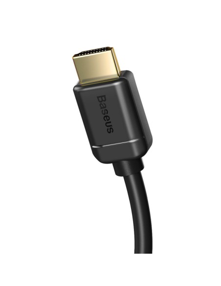 Kabelis HDMI 2.0 4K 60 Hz 3D HDR 18 Gbps 2 m juodas