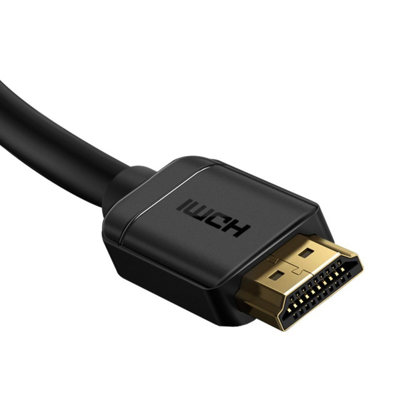 Kabelis HDMI 2.0 4K 60 Hz 3D HDR 18 Gbps 2 m juodas