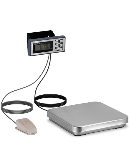 Picos virtuvės maisto svarstyklės su pedalu LCD 5 kg / 1 g 32 x 31 cm