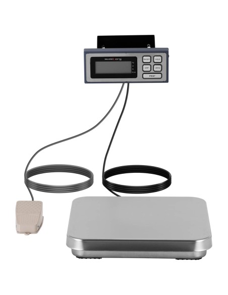 Picos virtuvės maisto svarstyklės su pedalu LCD 5 kg / 1 g 32 x 31 cm