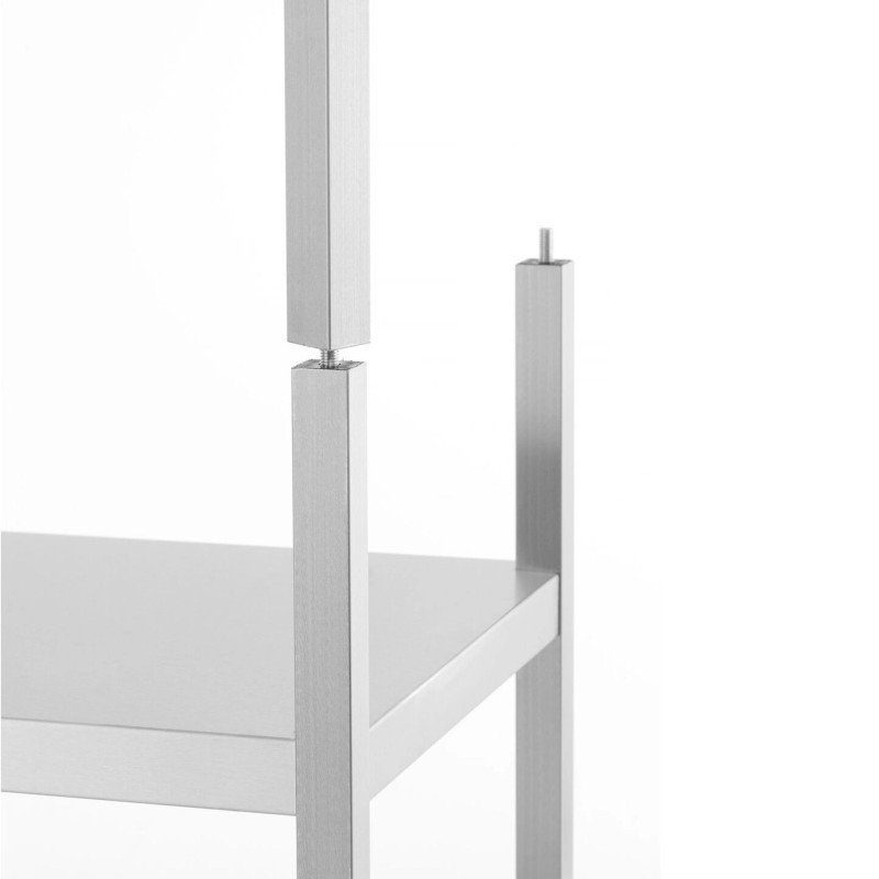 Metalinė laikymo lentyna su 5 lentynomis 900 x 450 x 1800 mm - Hendi 813041
