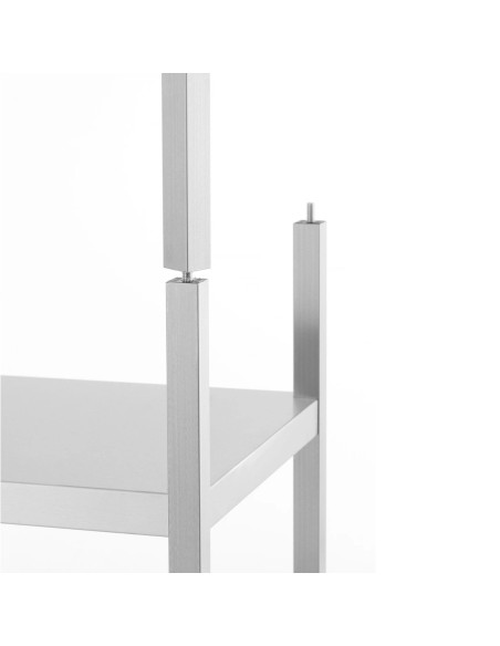 Metalinė laikymo lentyna su 5 lentynomis 900 x 450 x 1800 mm - Hendi 813041 Metalinė laikymo lentyna su 5 lentynomis 900 x 450 x 1800 mm - Hendi 813041