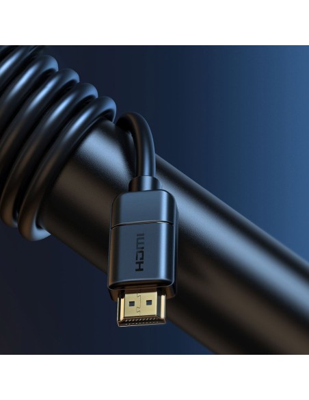 Kabelis HDMI 2.0 4K 60 Hz 3D HDR 18 Gbps 2 m juodas