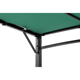 Sodo stogo danga laisvai pastatoma pavėsinė 4 x 3 x 2,5 m žalia