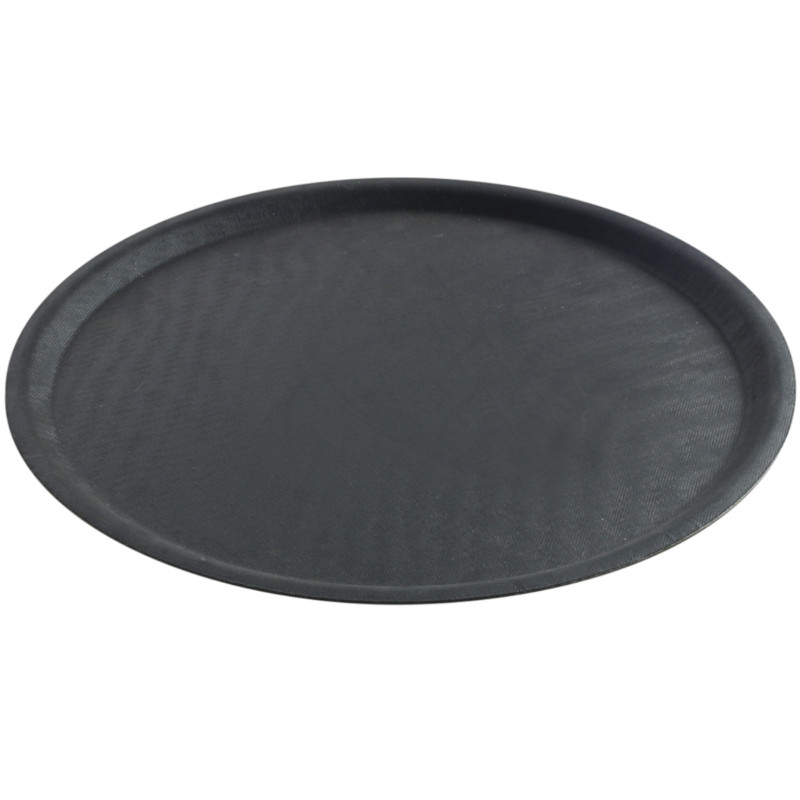 Apvalus neslystantis padavėjo padėklas sk. 50 cm juoda - Hendi 508787