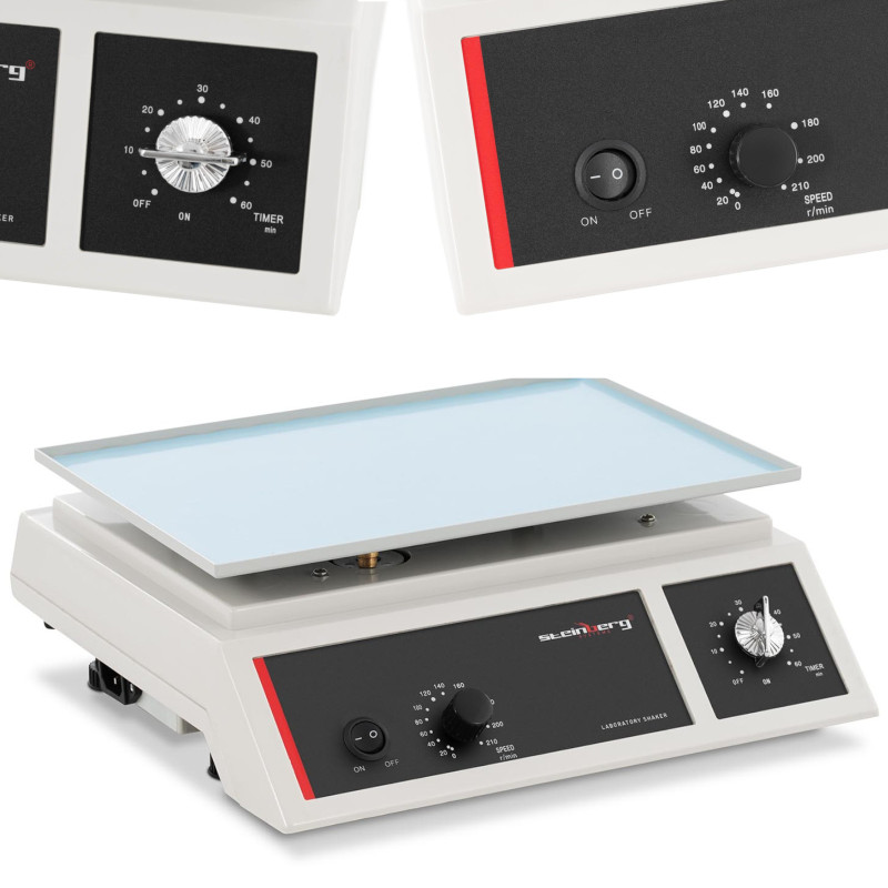 Laboratorinis orbitinis platforminis kratytuvas mėgintuvėliams 0 - 210 aps./min Laboratorinis orbitinis platforminis kratytuvas mėgintuvėliams 0 - 210 aps./min