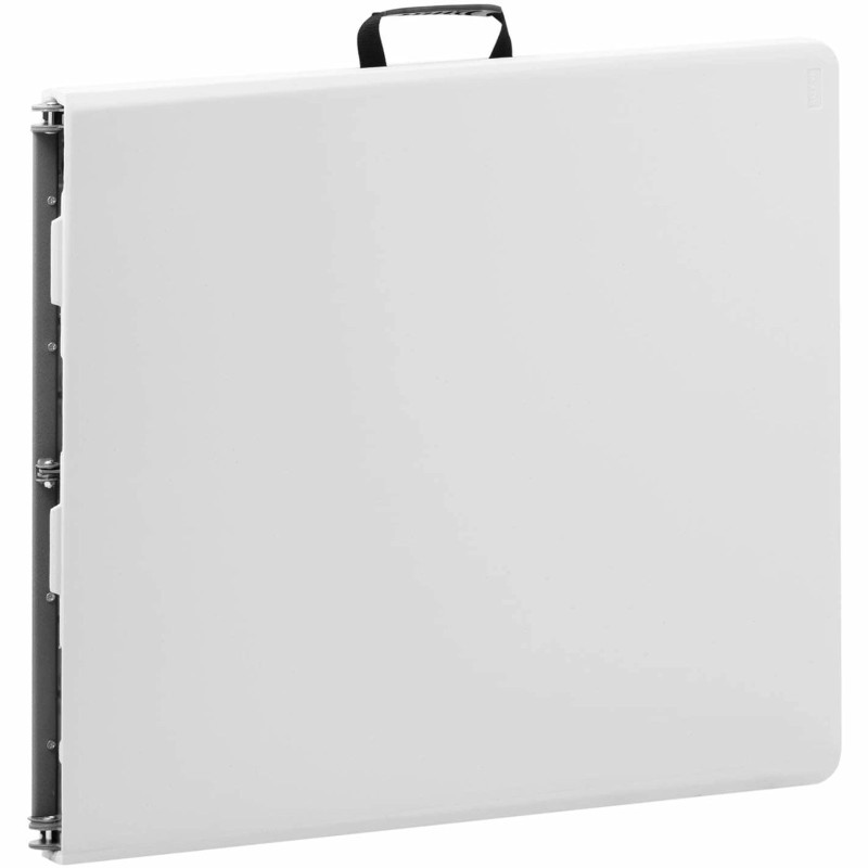 Baltas sulankstomas sodo maitinimo stalas iki 150 kg 152 x 70 x 74 cm
