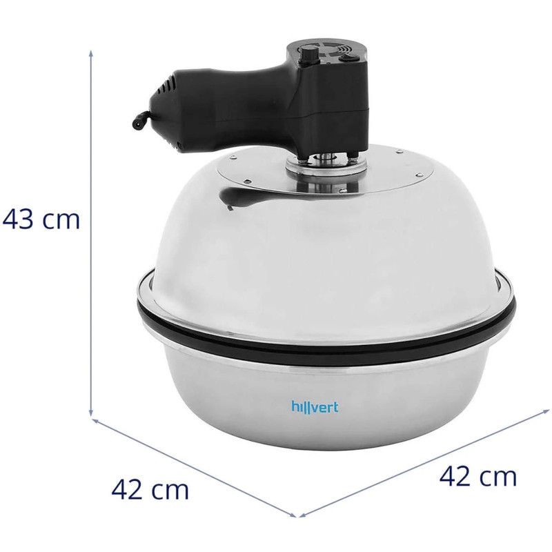 Žoliapjovės elektrinis rankinis kombainas augalams, lapams, gėlėms, sk. 420mm 96W