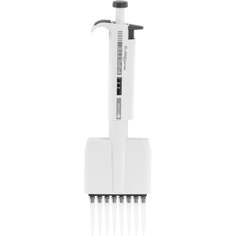 Laboratorinė pipetė 8 kanalų rankinė 0,05-0,3 ml