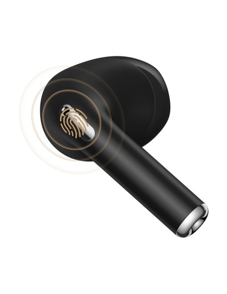 Belaidės Bluetooth 5.0 TWS į ausis įdedamos ausinės, atsparios vandeniui IPX5 E8 juodos spalvos Belaidės Bluetooth 5.0 TWS į ausis įdedamos ausinės, atsparios vandeniui IPX5 E8 juodos spalvos