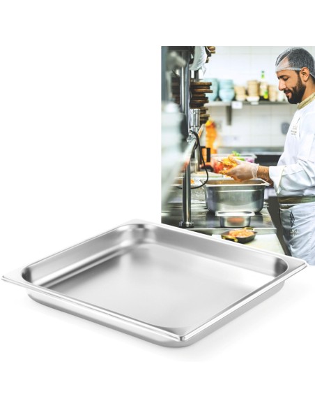 GN 2/3 nerūdijančio plieno konteineris Profi Line aukštis 40 mm - Hendi 801345