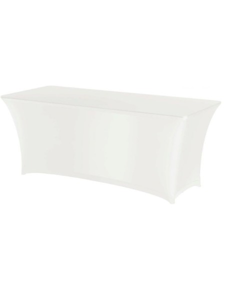 Stačiakampė staltiesė be lyginimo 150x760cm Džersio audinys baltas - Hendi 814390