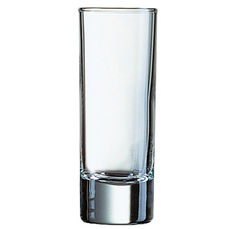 Degtinės šratų stiklas Arcoroc ISLANDE grūdintas stiklas 60ml rinkinys 12 vnt. - Hendi 40375