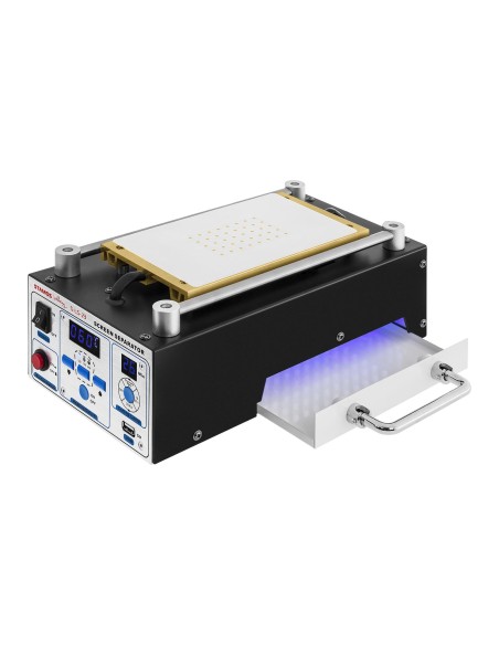 Šildytuvo aptarnavimo separatorius, skirtas remontuoti iki 8 colių LCD ekranus Stamos Soldering S-LS-23 Šildytuvo aptarnavimo separatorius, skirtas remontuoti iki 8 colių LCD ekranus Stamos Soldering S-LS-23