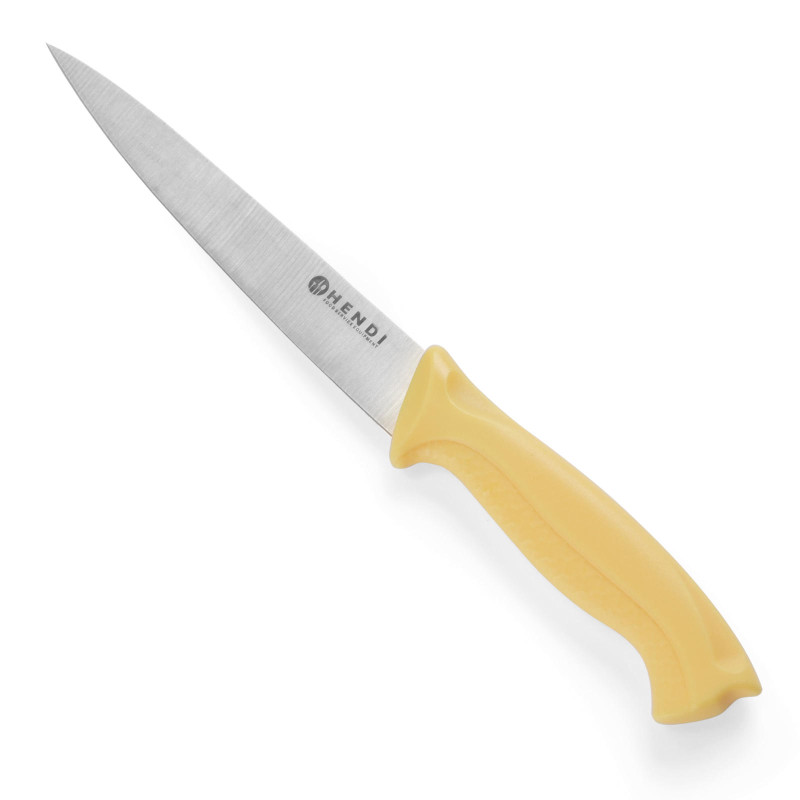Paukštienos filė peilis HACCP 300mm - geltonas - HENDI 842539 Paukštienos filė peilis HACCP 300mm - geltonas - HENDI 842539