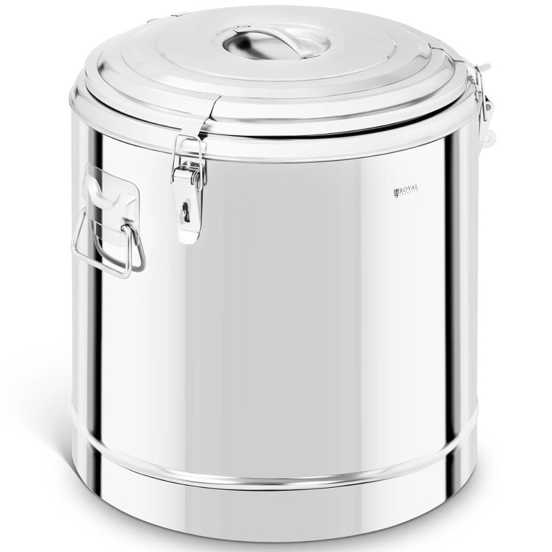 Plieninis maitinimo termosas maistui gabenti 50L