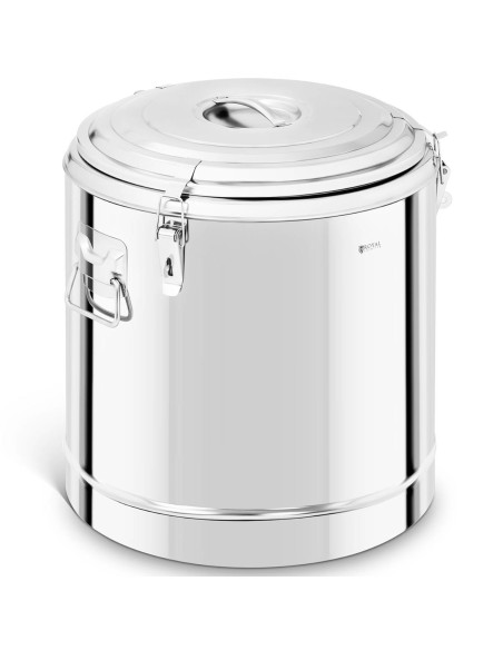 Plieninis maitinimo termosas maistui gabenti 50L Plieninis maitinimo termosas maistui gabenti 50L