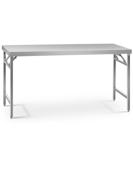 Sulankstomas nerūdijančio plieno maitinimo stalas 180 x 60 cm Sulankstomas nerūdijančio plieno maitinimo stalas 180 x 60 cm