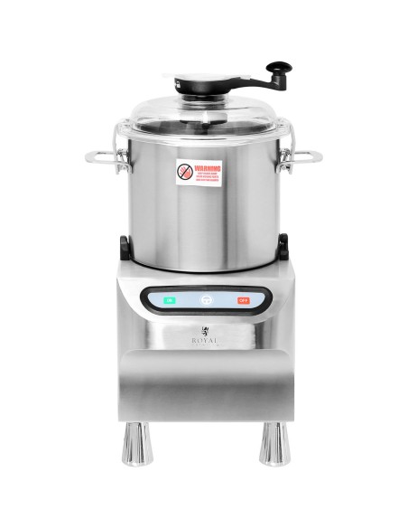 Maitinimo peilis pjaustytuvas smulkinimui mėsos daržovių pjaustymas 8 L 1500 aps./min 800 W