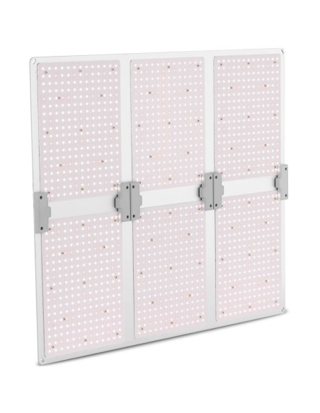 Augalų augimo lempa viso spektro 72 x 60 cm 1404 LED 600 W sidabrinė Augalų augimo lempa viso spektro 72 x 60 cm 1404 LED 600 W sidabrinė