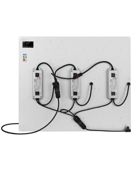 Augalų augimo lempa viso spektro 72 x 60 cm 1404 LED 600 W sidabrinė Augalų augimo lempa viso spektro 72 x 60 cm 1404 LED 600 W sidabrinė