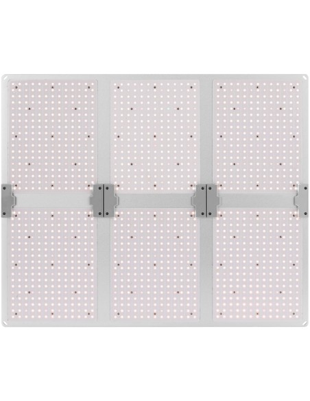 Augalų augimo lempa viso spektro 72 x 60 cm 1404 LED 600 W sidabrinė Augalų augimo lempa viso spektro 72 x 60 cm 1404 LED 600 W sidabrinė