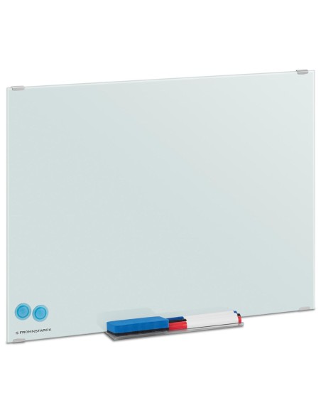 Sausai šluostyti balto stiklo magnetinės lentos RINKINYS 60x45 cm Sausai šluostyti balto stiklo magnetinės lentos RINKINYS 60x45 cm