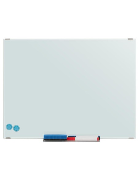 Sausai šluostyti balto stiklo magnetinės lentos RINKINYS 60x45 cm Sausai šluostyti balto stiklo magnetinės lentos RINKINYS 60x45 cm