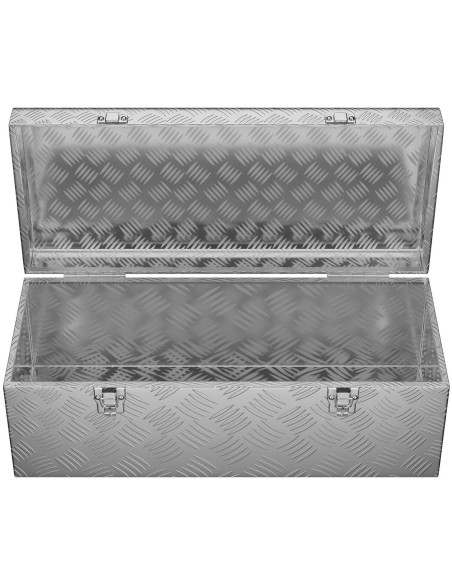 Dirbtuvių įrankių dėžė aliuminio bagažinė 31 l 58 x 25,5 x 25,5 cm Dirbtuvių įrankių dėžė aliuminio bagažinė 31 l 58 x 25,5 x 25,5 cm