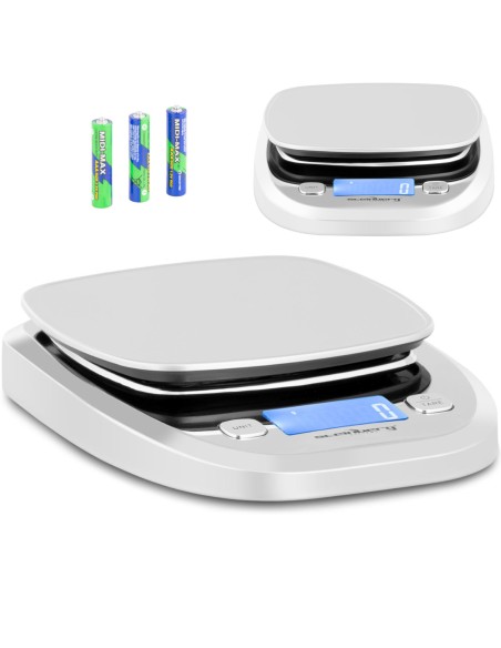 LCD plieno elektroninės stalo svarstyklės 15 x 15 cm 5 kg / 1 g LCD plieno elektroninės stalo svarstyklės 15 x 15 cm 5 kg / 1 g