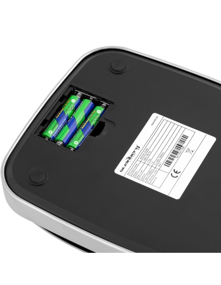 LCD plieno elektroninės stalo svarstyklės 15 x 15 cm 5 kg / 1 g LCD plieno elektroninės stalo svarstyklės 15 x 15 cm 5 kg / 1 g