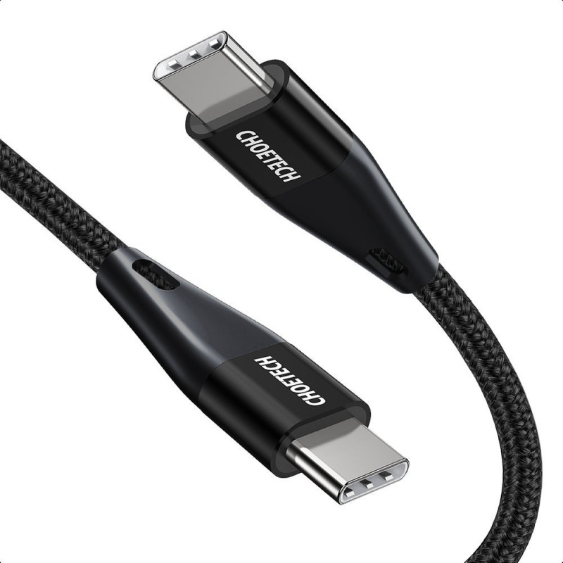 Kabelis USB Type C - USB Type C Maitinimo tiekimas 60W 2m juodas