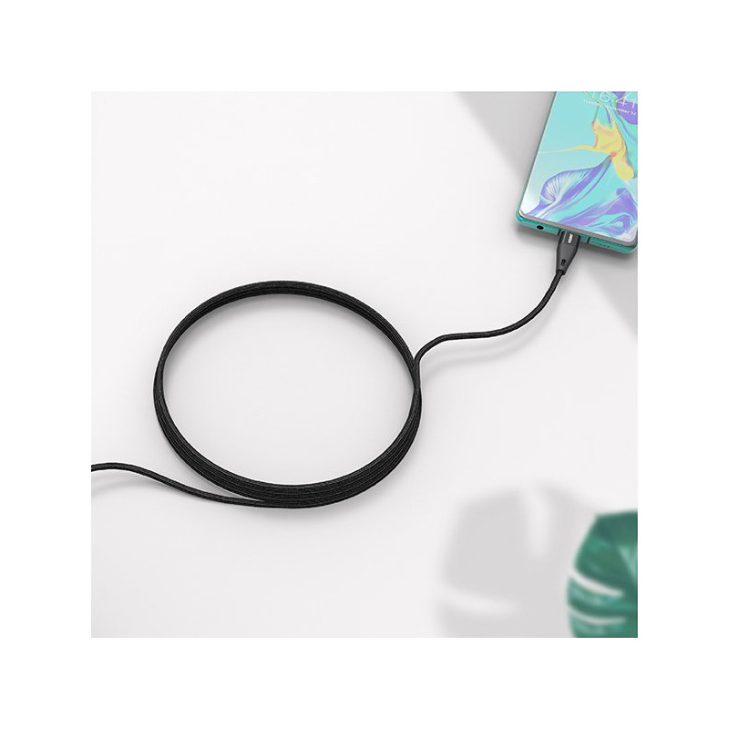 Kabelis USB Type C - USB Type C Maitinimo tiekimas 60W 2m juodas
