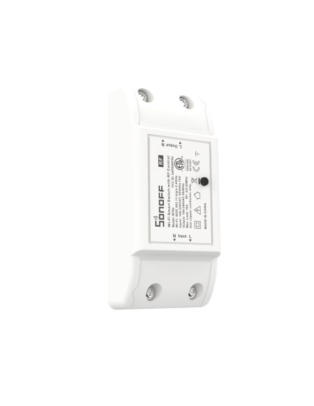 Smart Wireless Switch Relay Controller WiFi 433MHz RF White RFR2 Smart Wireless Switch Relay Controller WiFi 433MHz RF White RFR2